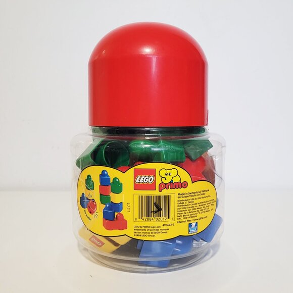 LEGO Duplo Primo Bricks, Rattles Lucy Ladybug Container Set - 18 pieces - Picture 2 of 3